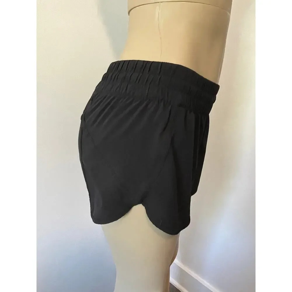 Lululemon Tracker Shorts V 4" Black Size 8 - Picture 3 of 7